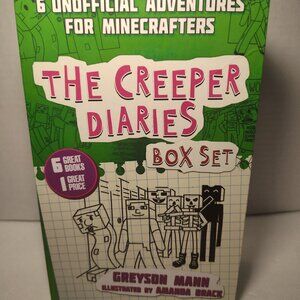 The Creeper Diaries Box Set – 6 Unofficial Minecraft Adventure Books Like New